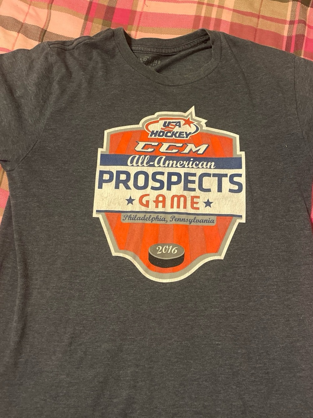 USA Hockey All American Prospects Game grey t-shirt | S